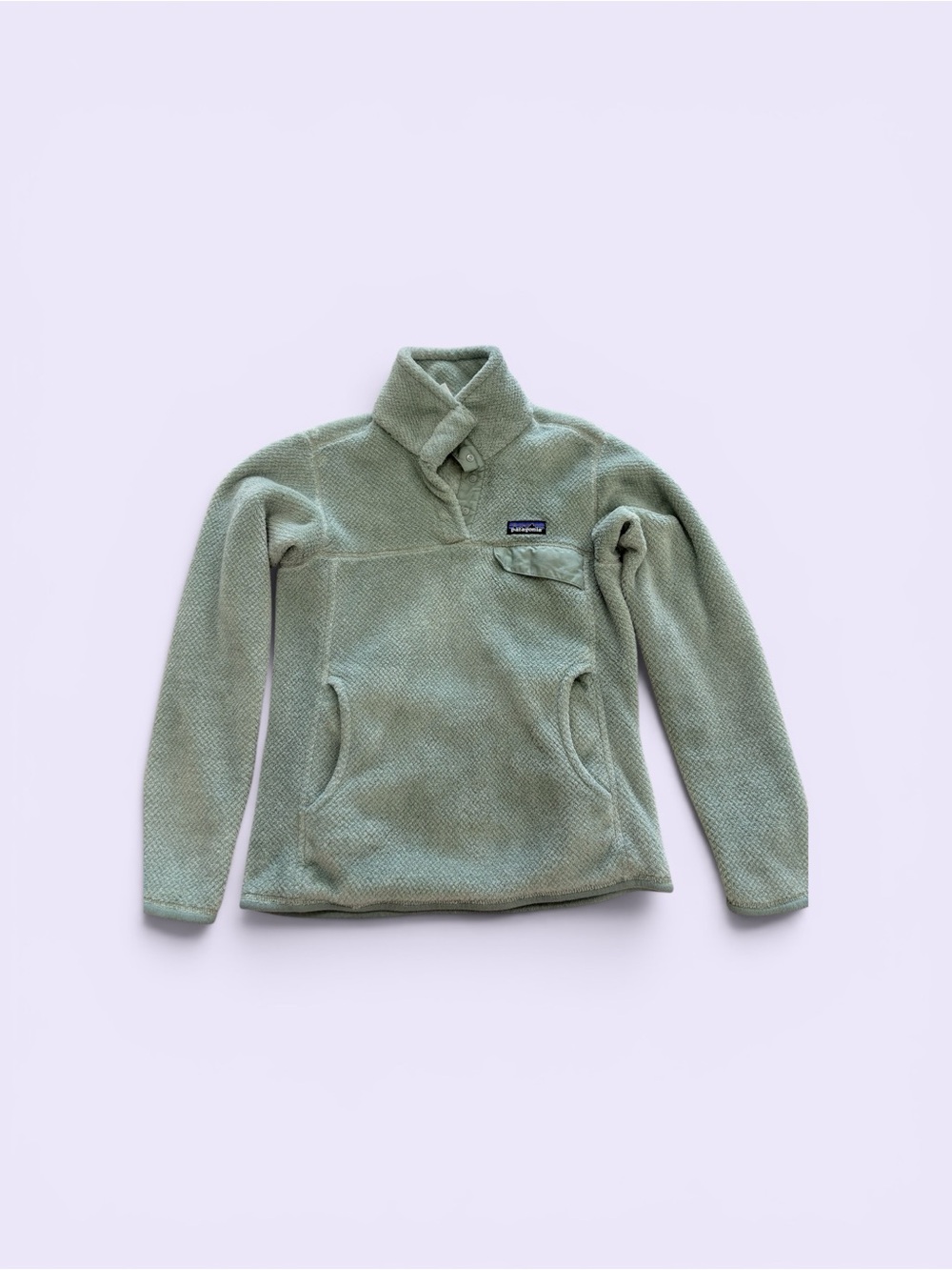 Patagonia Sage Green Snap-T Fleece Pullover